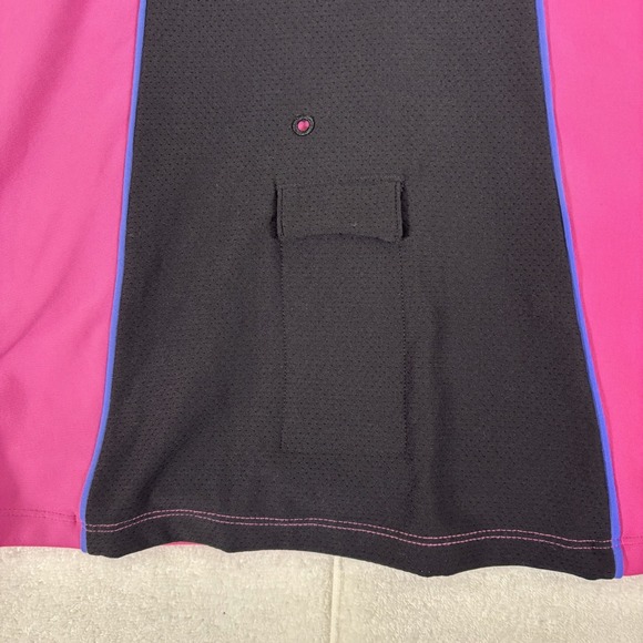Xersion Performance Wear Athletic Tank‎ Top Womens Large Pink Black Mesh Detail - Picture 10 of 10